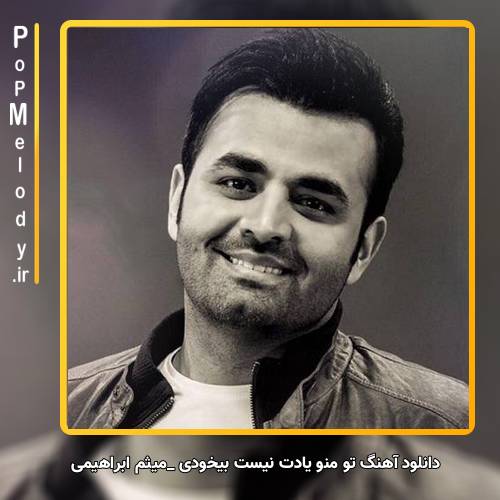دانلود آهنگ میثم ابراهیمی تو منو یادت نیست بیخودی سر کی خودمو دارم آب میکنم هی